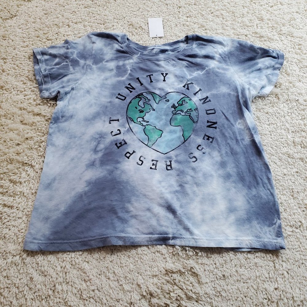 Purple Tie Dye Shirt Medium #3-048